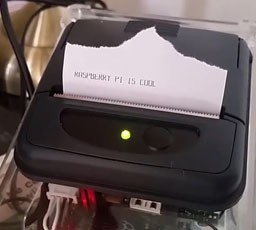 Pipsta Printer & Raspberry Pi Flask Hack